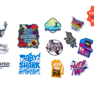 High-quality custom stickers and sticker printing by Sticker Mountain