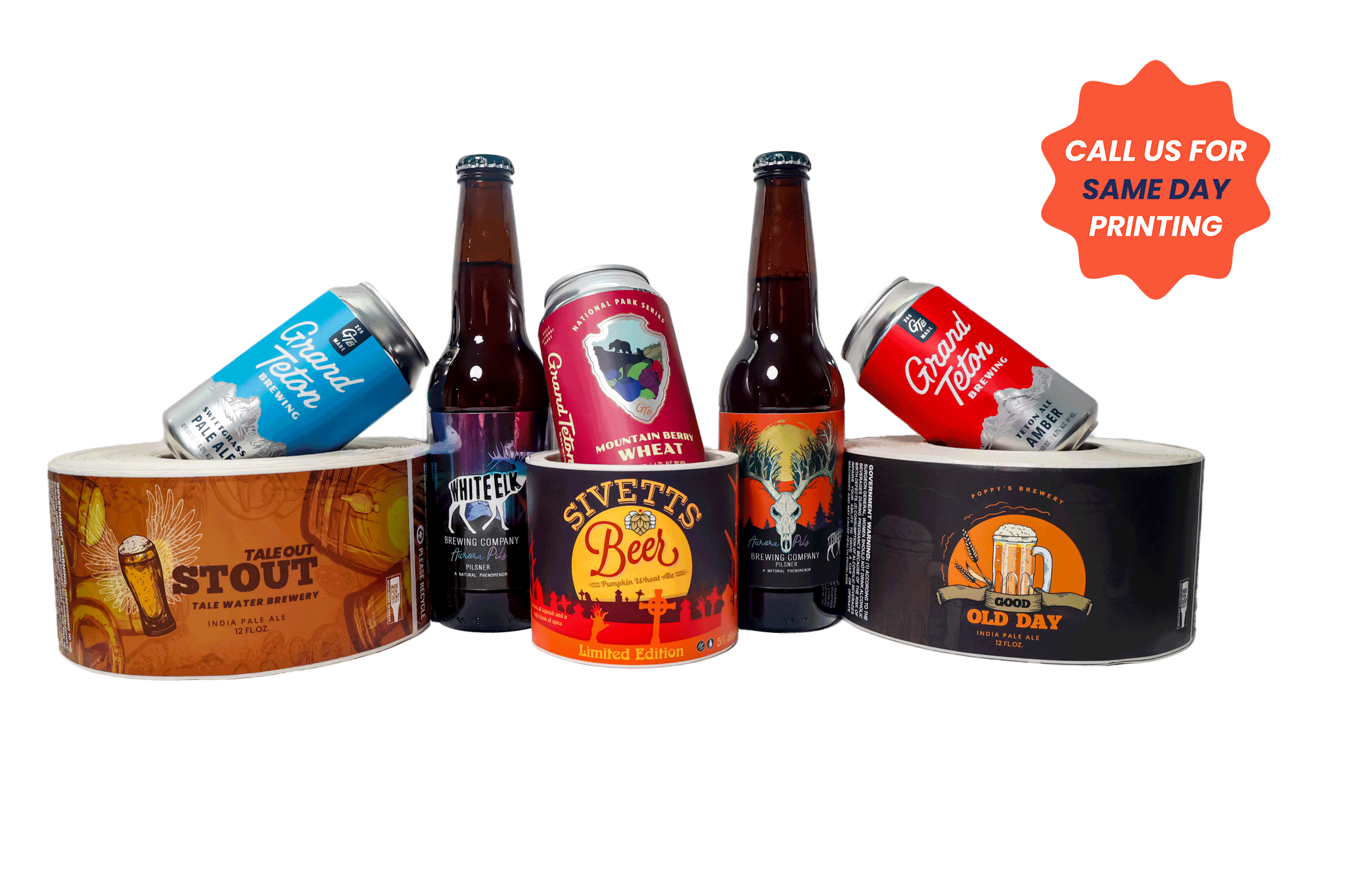 High-quality Custom Beer Labels and Beer Bottle Labels