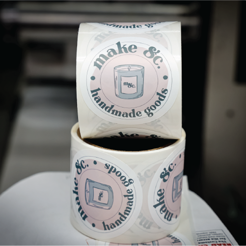 Candle Labels - Custom Candle Labels - Sticker Mountain