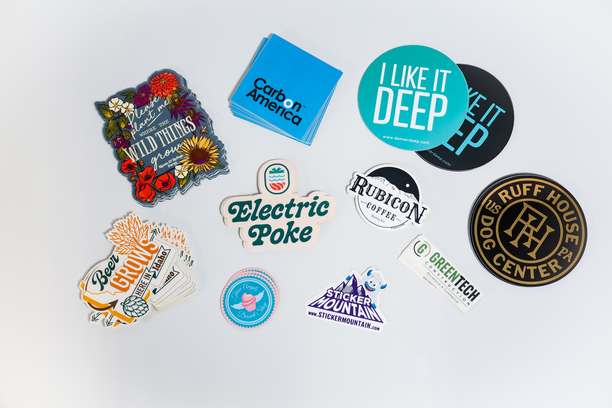 Custom Commercial Labels and Stickers | Sticker Mountain