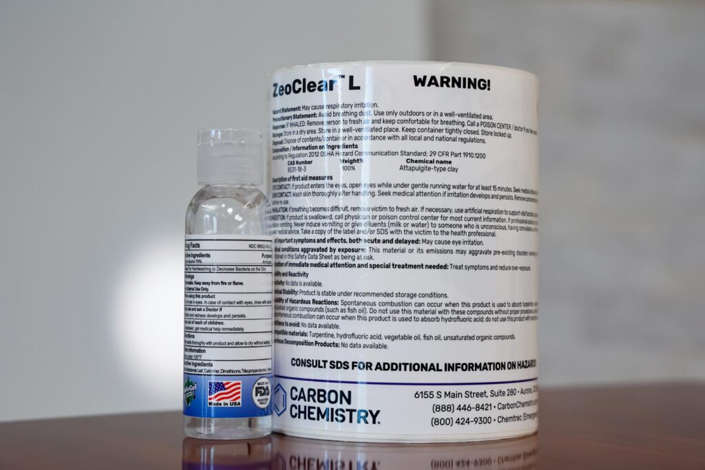 label compliance examples chemical warning hand sanitizer custom labels